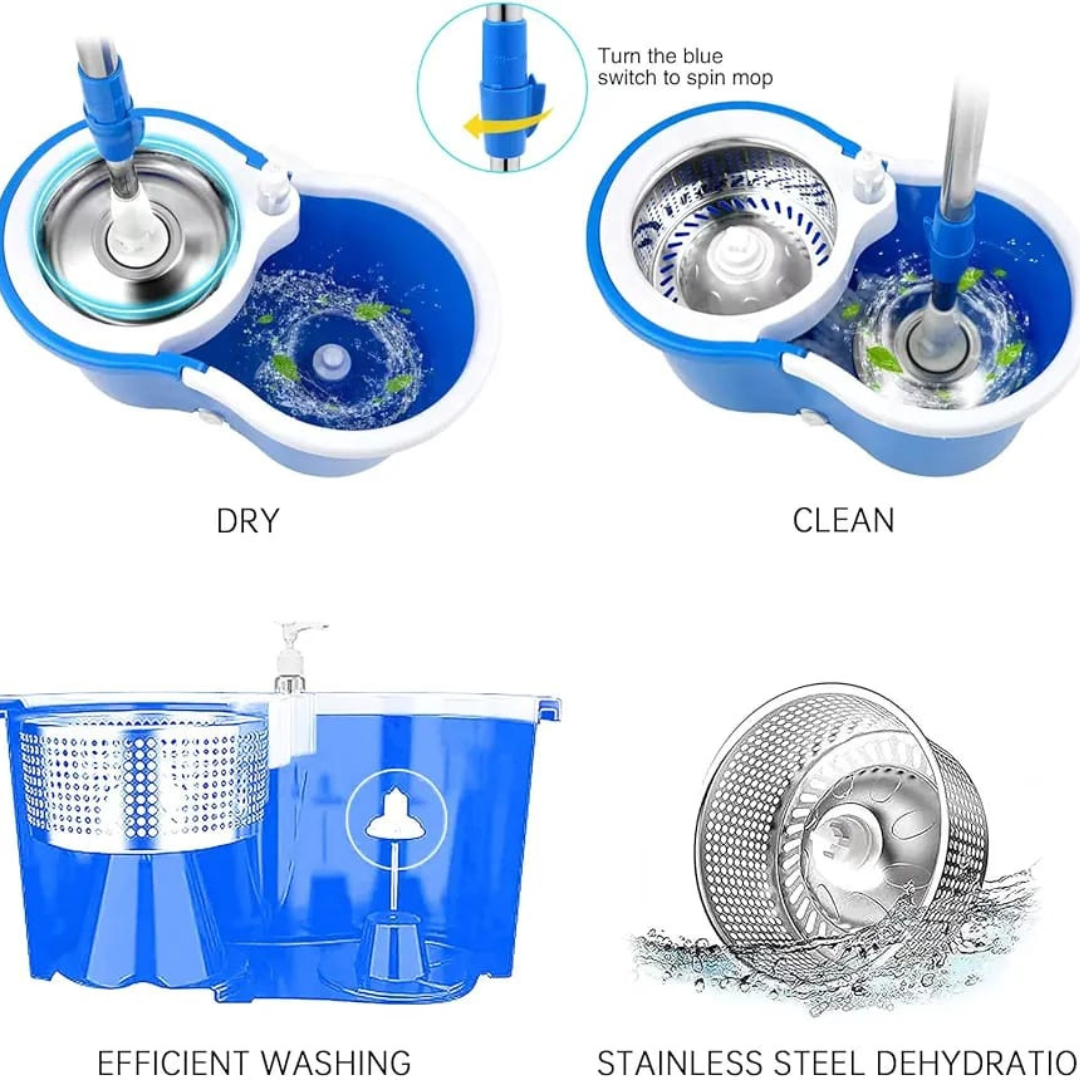 Aolta 360° Spin Mop & Bucket Set